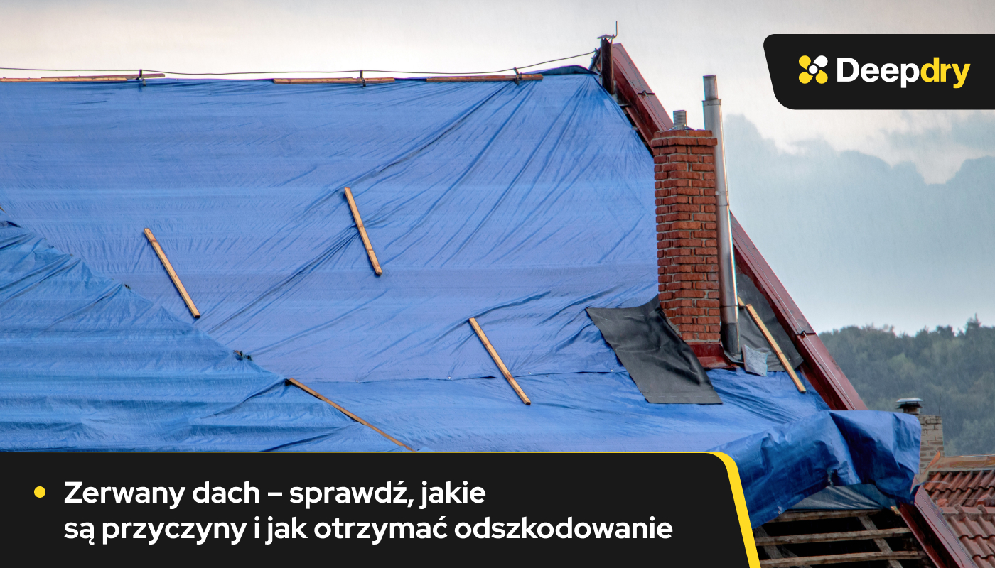 zerwany dach odszkodowanie