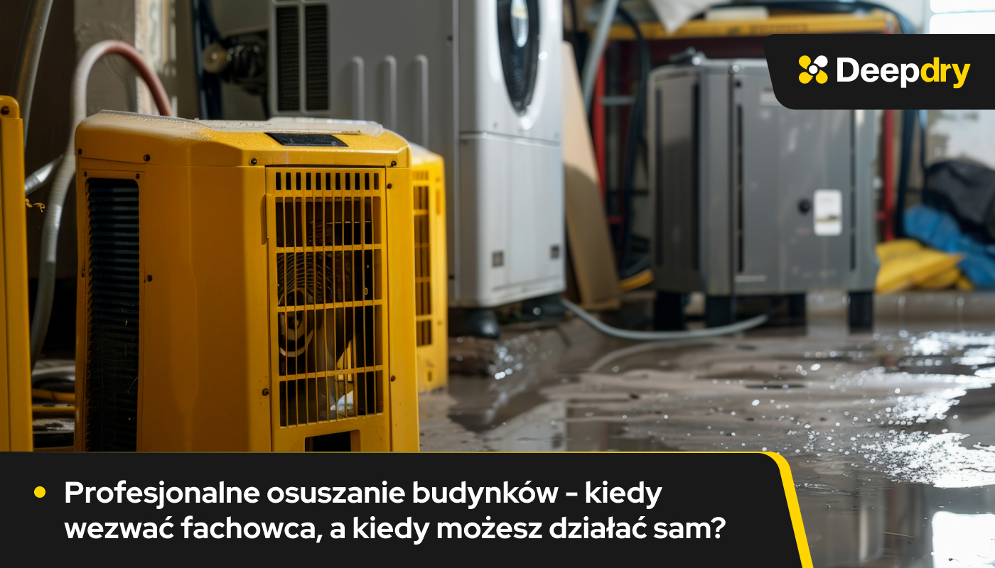 profesjonalne osuszanie budynków kiedy wezwać fachowca