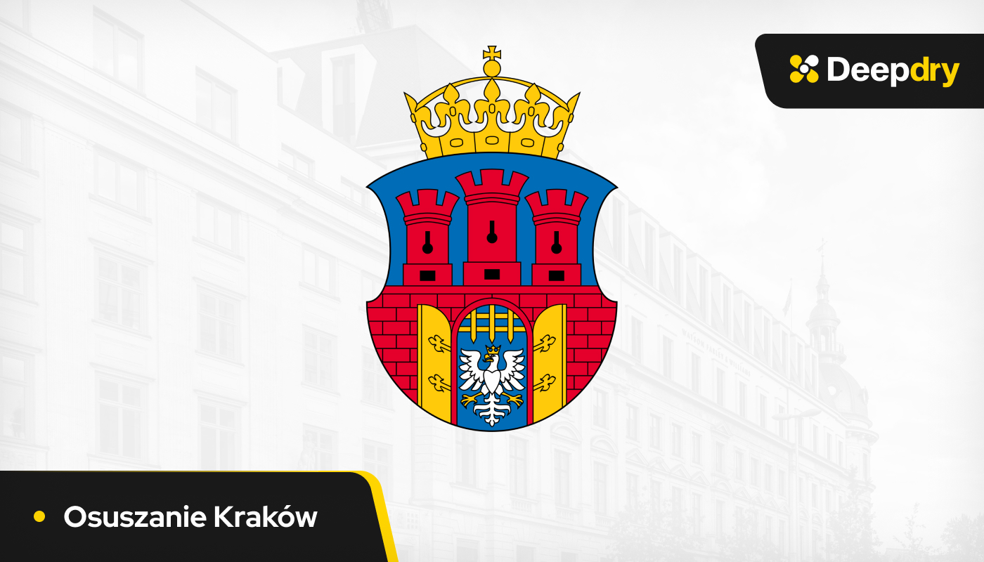 osuszanie Kraków, herb Krakowa