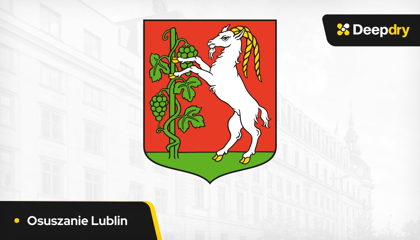 osuszanie Lublin, herb Lublina