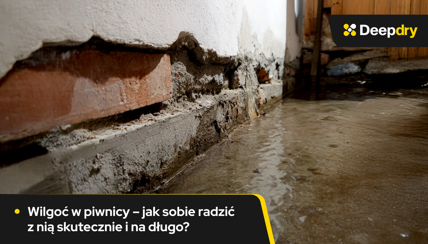 wilgoć w piwnicy – jak sobie z nią radzić na długo?