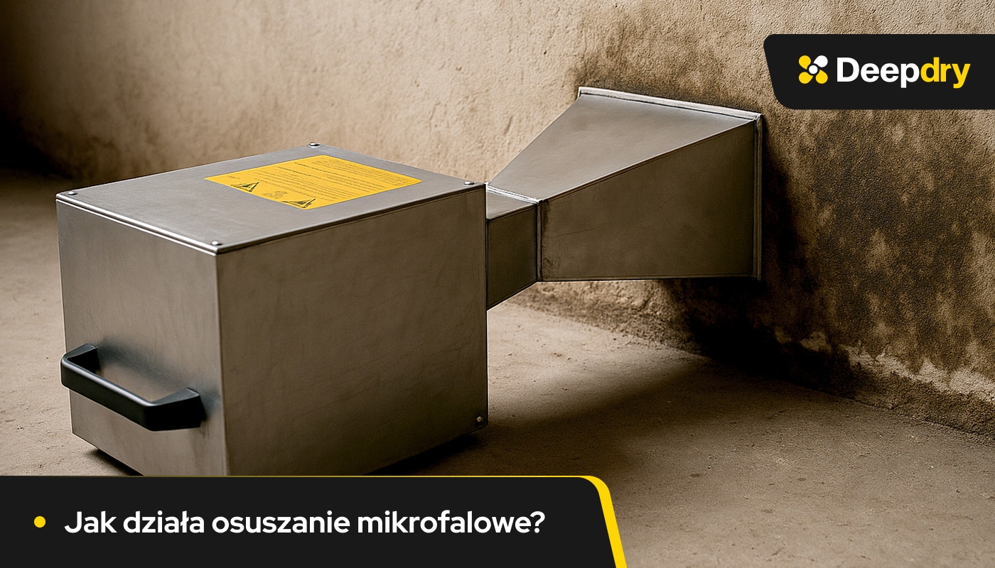 jak działa osuszanie mikrofalowe