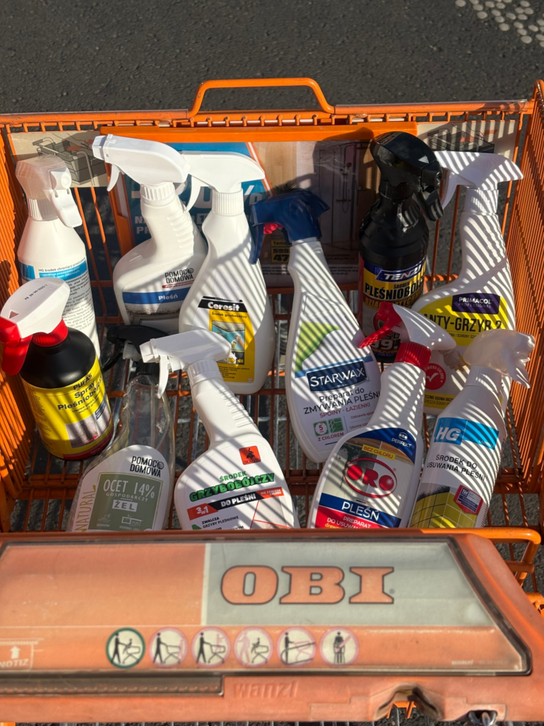 Środki grzybobójcze dostępne w Obi